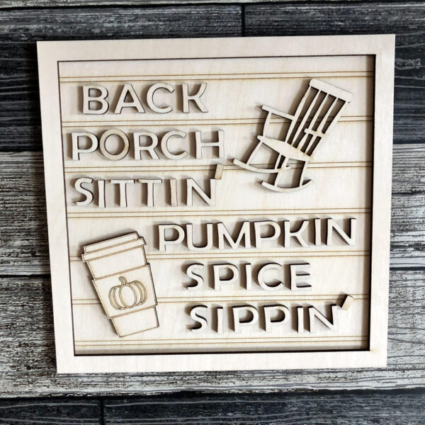 Back Porch Sittin’ Sign