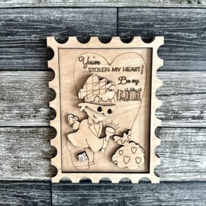 Boy Valentine Stamp