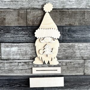 Standing Santa Gnome