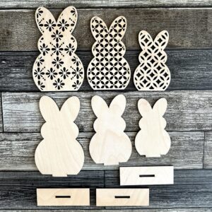 Decorative Bunny Family