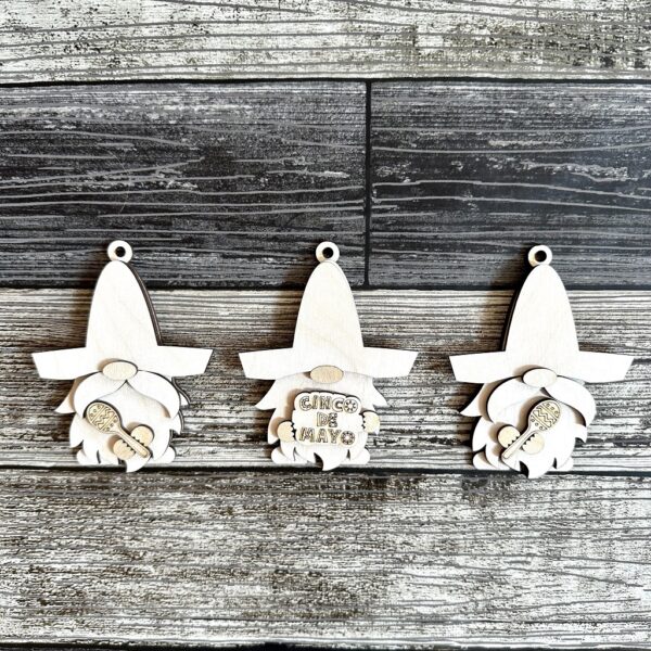 Cinco De Mayo Gnome Ornaments