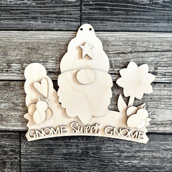 Gnome Sweet Gnome Sign