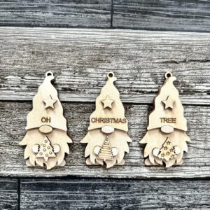 Oh Christmas Tree 2023 Gnome Ornament Set